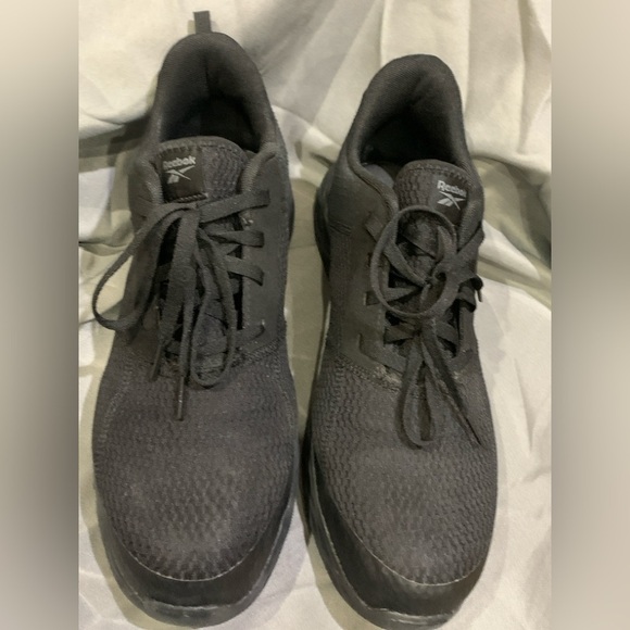 Men’s Astroride Strike Reeboks, Preloved with composite toe, size 13 W, Black. - Picture 2 of 5